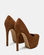 SILENE CHESTNUT SUEDE  Famous | Online Store