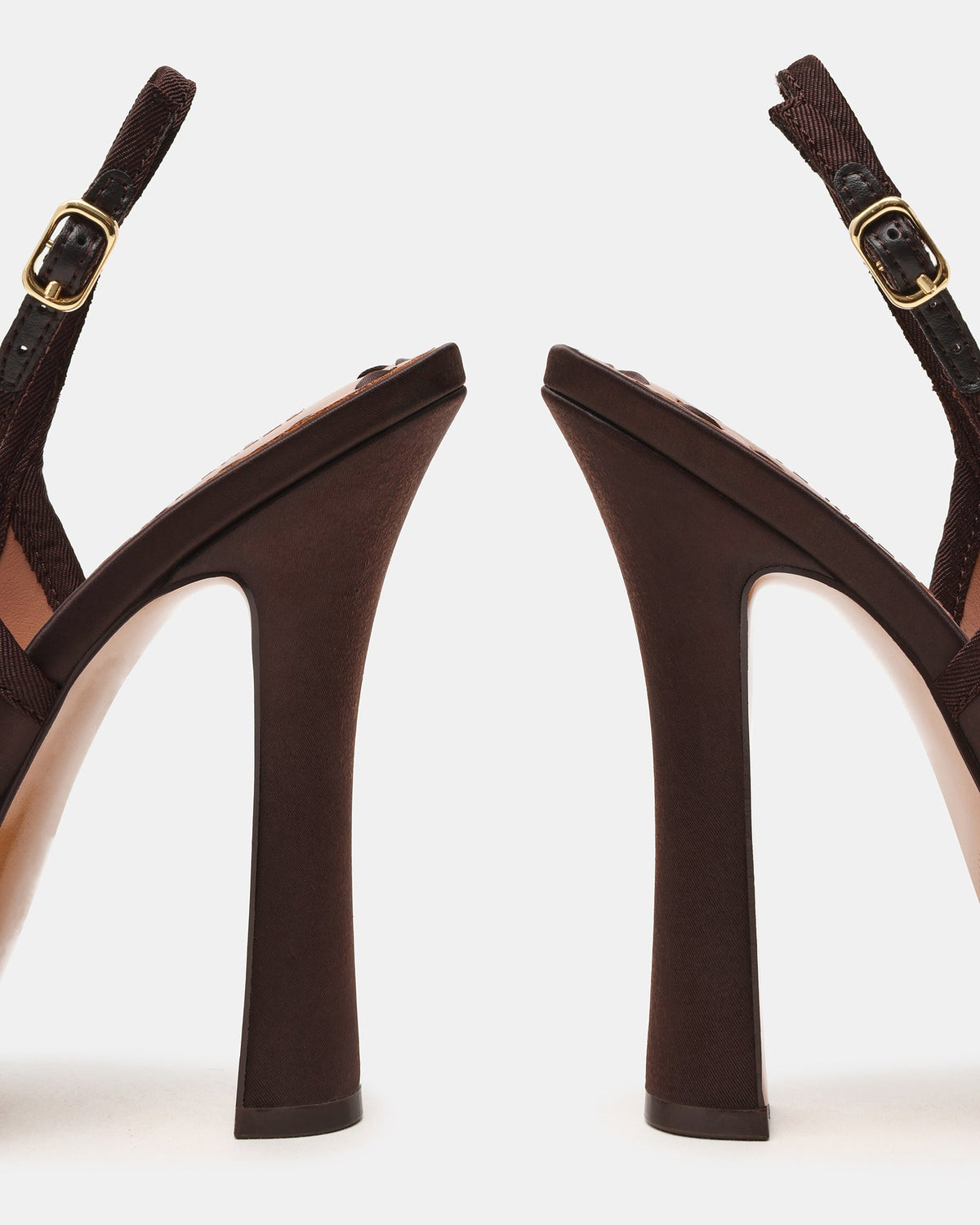 SOFIE BROWN SATIN  Famous | Online Store