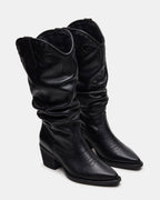 STAGE BLACK LEATHER  Famous | Online Store