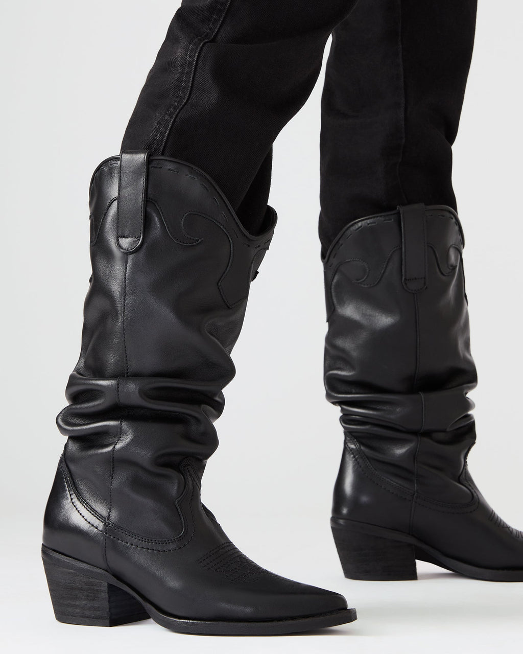 STAGE BLACK LEATHER  Famous | Online Store