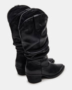 STAGE BLACK LEATHER  Famous | Online Store