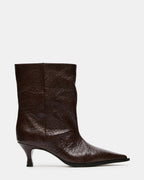 STARLA OSTRICH BROWN LEATHER  Famous | Online Store