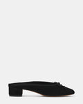 STEFFI MULE BLACK SUEDE  Famous | Online Store