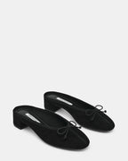 STEFFI MULE BLACK SUEDE  Famous | Online Store
