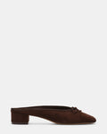 STEFFI MULE BROWN SUEDE  Famous | Online Store