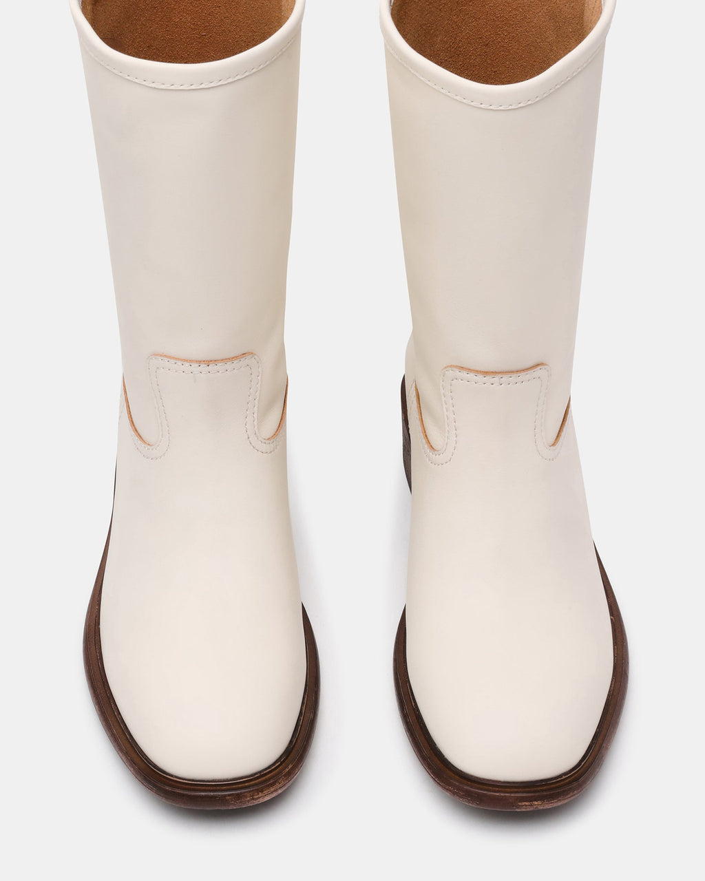 STRAY WHITE LEATHER  Famous | Online Store