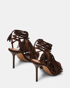 TALIA BROWN SUEDE  Famous | Online Store