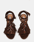TALIA BROWN SUEDE  Famous | Online Store