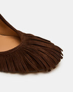 GREER BROWN SUEDE  Famous | Online Store
