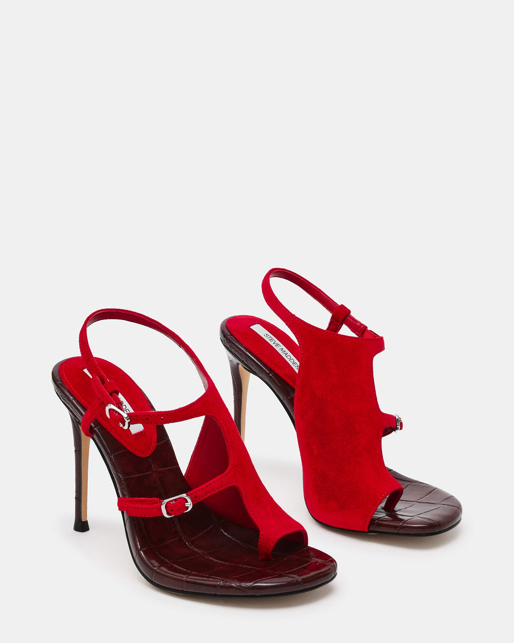TALLIE RED SUEDE  Famous | Online Store