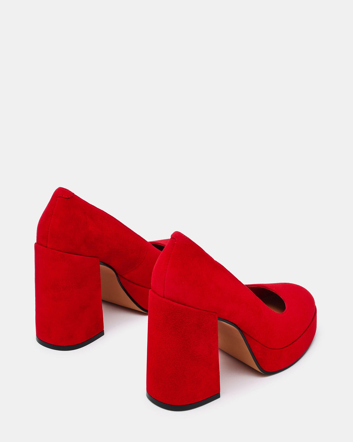 TATI RED SUEDE  Famous | Online Store
