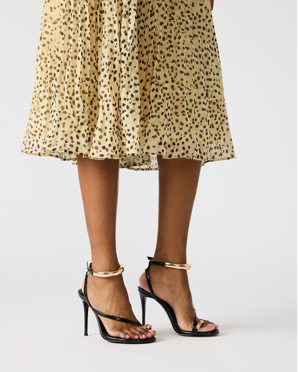 TIA RHINESTONES BLACK SATIN  Famous | Online Store