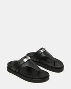 TIBBY BLACK LEATHER  Famous | Online Store