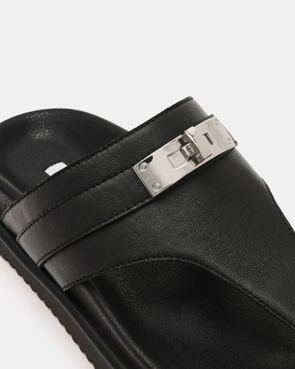 TIBBY BLACK LEATHER  Famous | Online Store