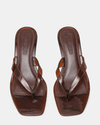 TRACIE JELLY DARK BROWN  Famous | Online Store