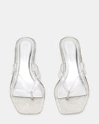 TRACIE JELLY SILVER GLITTER  Famous | Online Store
