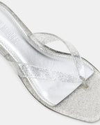 TRACIE JELLY SILVER GLITTER  Famous | Online Store