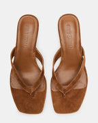 TRACIE CHESTNUT SUEDE  Famous | Online Store