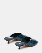 TRINA BLUE CROCODILE  Famous | Online Store