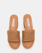 TRIPPY COGNAC RAFFIA  Famous | Online Store
