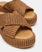 TULUM BROWN RAFFIA  Famous | Online Store