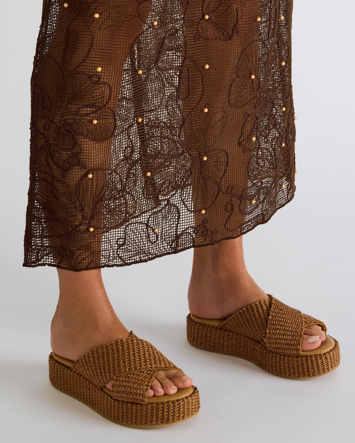 TULUM BROWN RAFFIA  Famous | Online Store