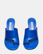 VALENTIN BLUE LEATHER  Famous | Online Store
