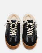 VANDY FAUX FUR BLACK MULTI  Famous | Online Store