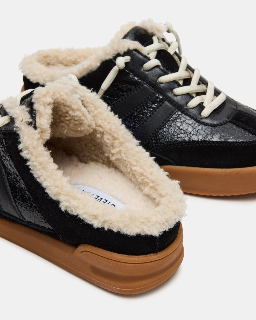 VANDY FAUX FUR BLACK MULTI  Famous | Online Store