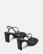 VINETIA BLACK LEATHER  Famous | Online Store