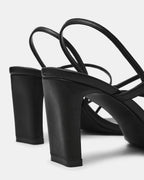VINETIA BLACK LEATHER  Famous | Online Store