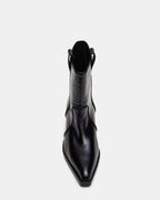 VINNY BLACK LEATHER  Famous | Online Store