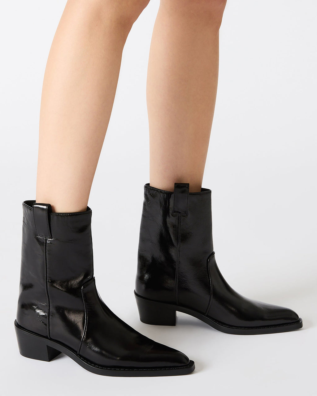 VINNY BLACK LEATHER  Famous | Online Store
