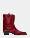 VINNY RED LEATHER  Famous | Online Store