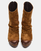 WOODLEY CHESTNUT SUEDE  Famous | Online Store