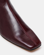 ZAMI DARK CHERRY LEATHER  Famous | Online Store