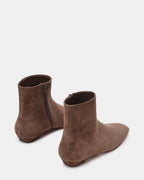 Elevate Your Style with the ZAMI TAUPE SUEDE Ankle Bootie  Famous | Online Store